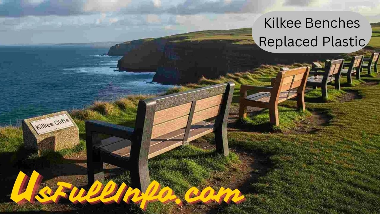 Kilkee Benches Replaced Plastic