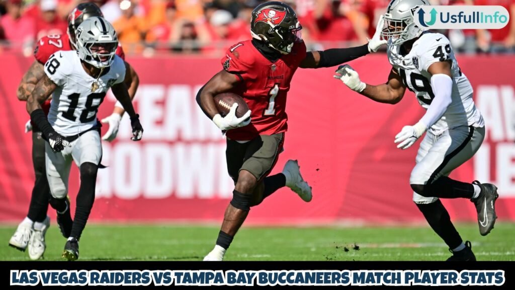 Las Vegas Raiders vs Tampa Bay Buccaneers Match Player Stats